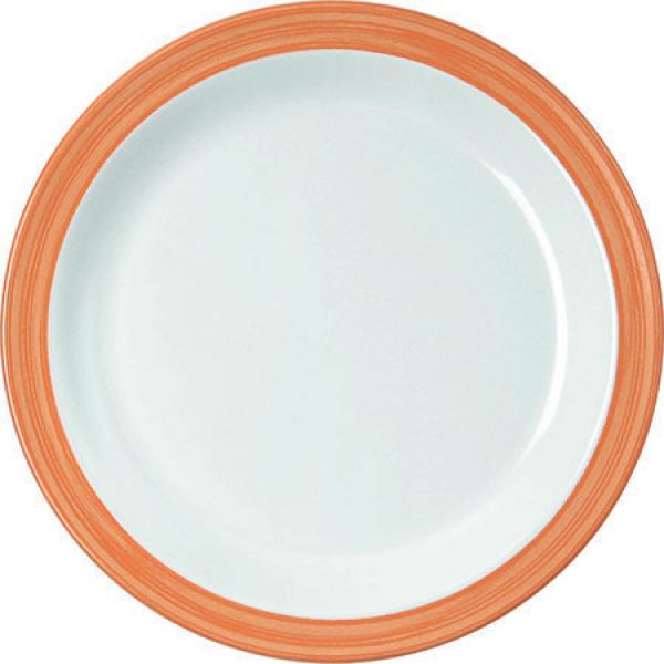 dessertteller-19-5cm-bistro-melamin-rot